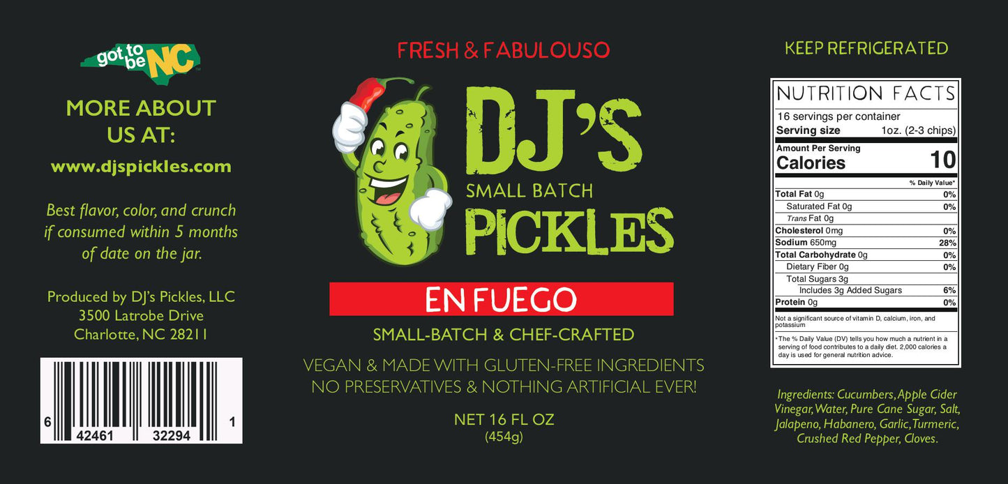 En Fuego Pickle Chips
