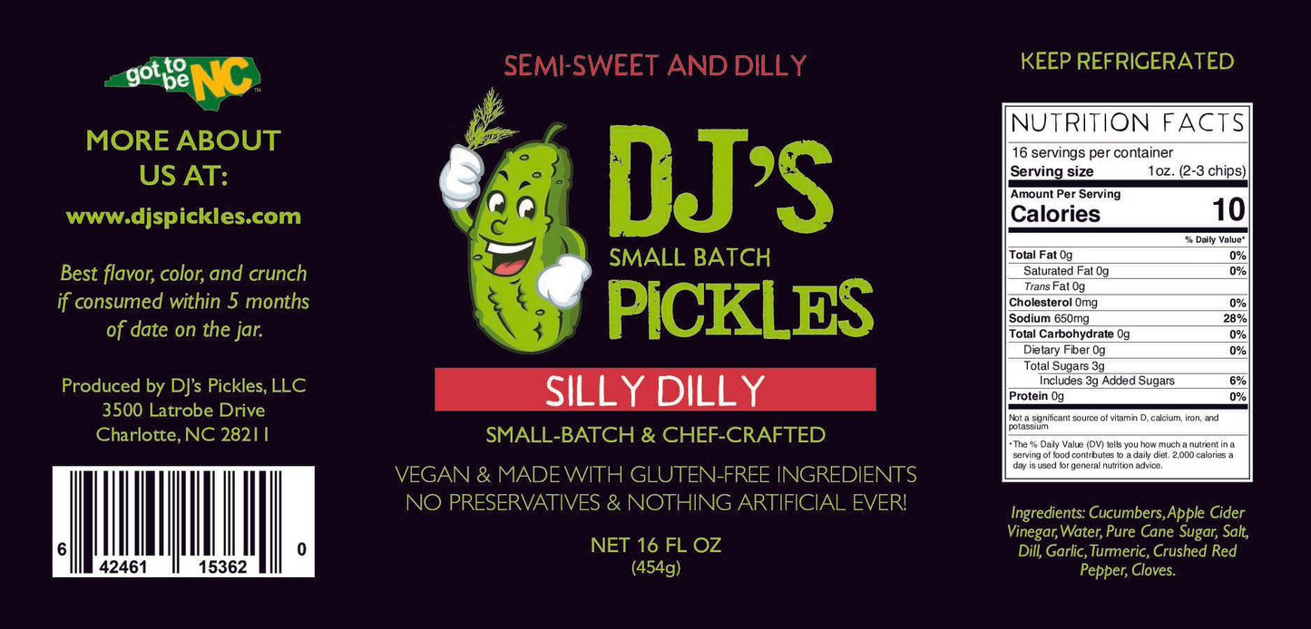 Silly Dilly Pickle Chips