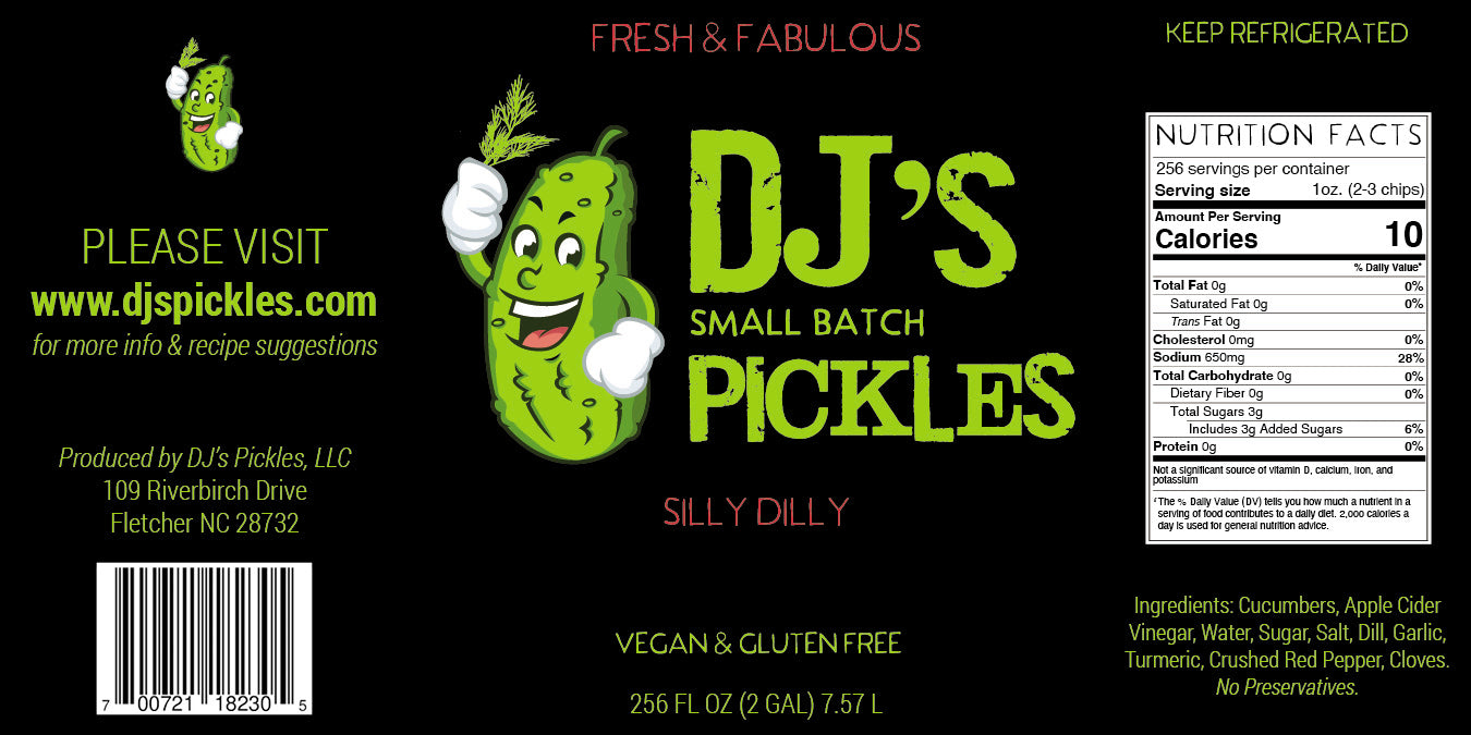 Silly Dilly Pickle Chips