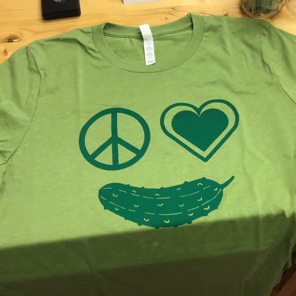 Peace Love Pickle Tshirt